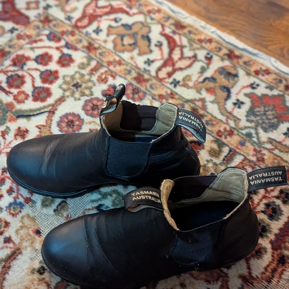 Blundstone black leather Chelsea boots 9.5 - Picture 4 of 6